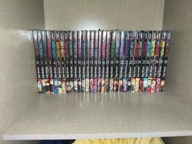 Jujutsu kaisen volumes lacrados 15 volumes, 15 ao 30