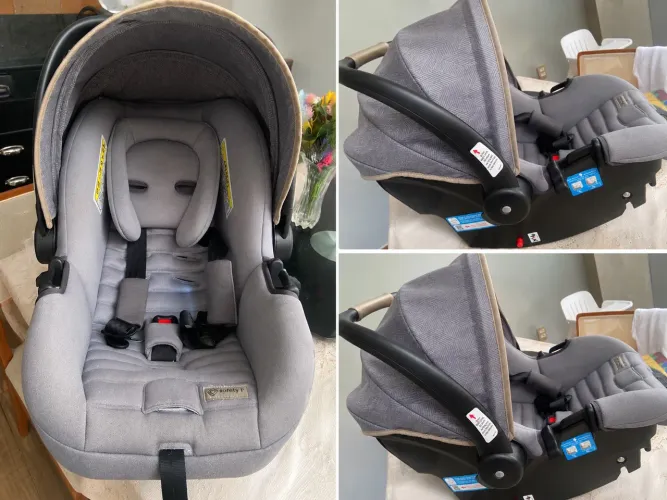 Vende-se carrinho e bebê conforto