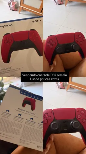 Vendo controle play station 5 sem fio