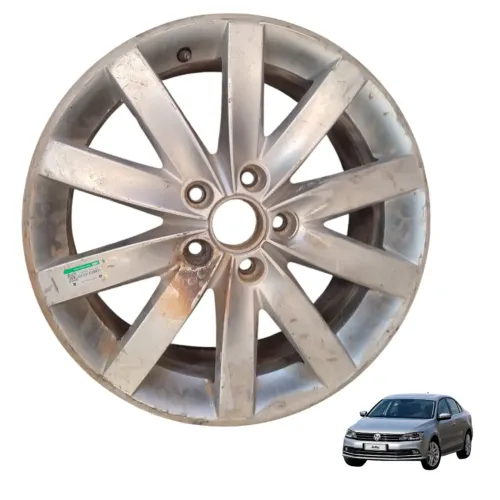 Roda Jetta 2.0 Flex 2011 A 2016 Aro 16 Prata