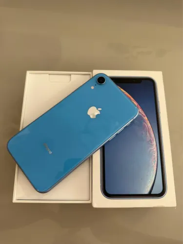 IPHONE XR 128GB AZUL | BEM CONSERVADO | TUDO FUNCIONANDO 