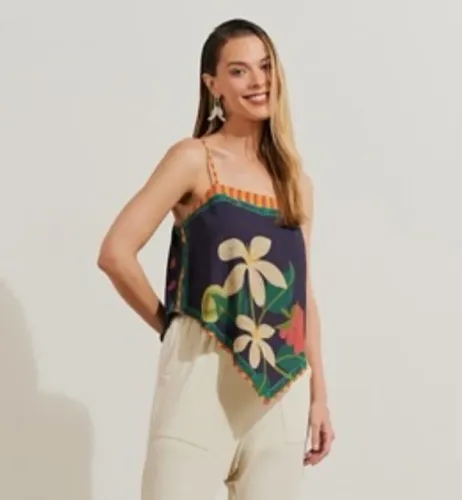 Blusa tropical malagueta