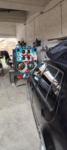 carroça paredinha de som
