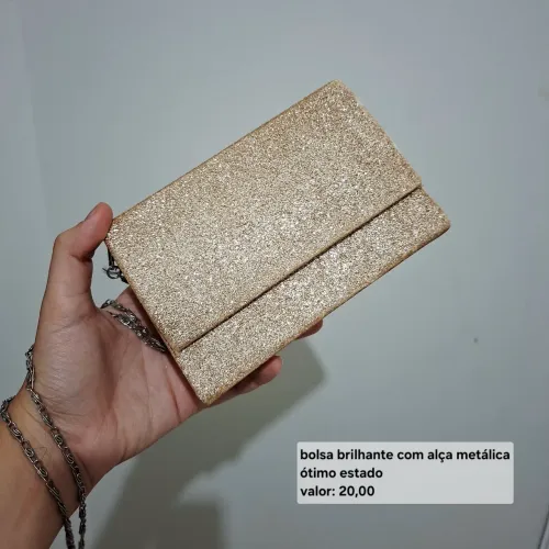 BOLSA DE FESTA COM BRILHO