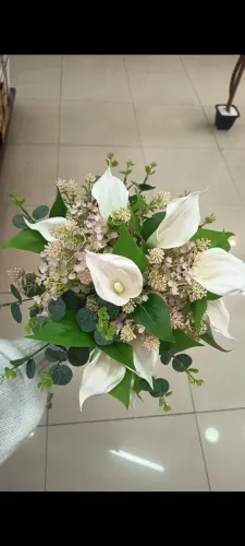Buquê de Noiva luxo, flores premium, personalizado. Entrega rápida. Peça já! ?