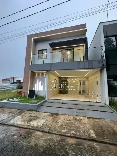 COND. QUARTZO VERDE CASA 4/4 SENDO 3 SUÍTES, 190 METROS É 4 BANHEIROS