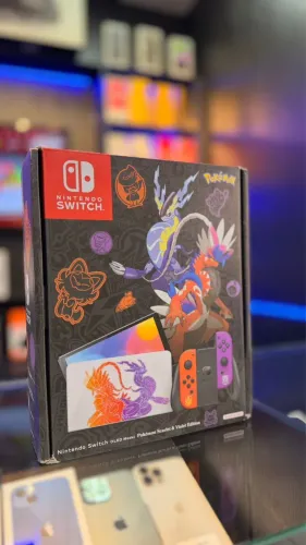 Videogame Nintendo Switch OLED POKÉMON NOVO