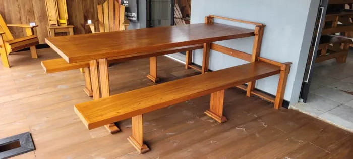 MESA DE PAREDE MADEIRA EUCALIPTO