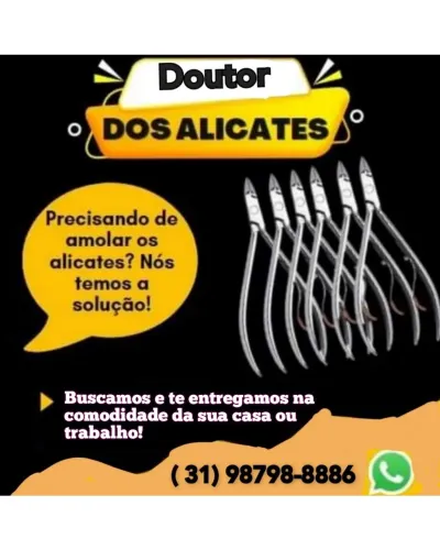 Afiação de Alicate Cutículas 