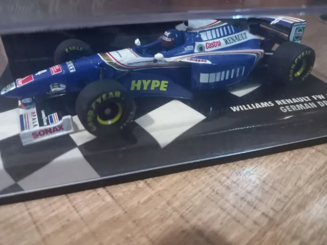 Miniatura F1 Williams Renault FW19 German Driver 1:43
