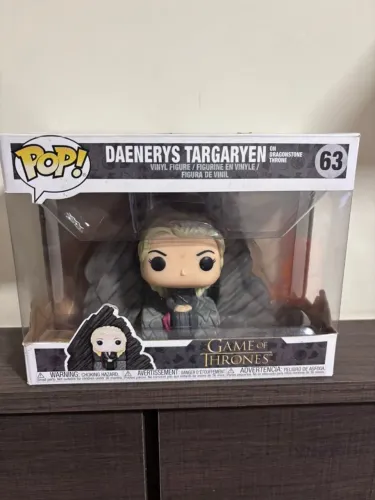 Funko Pop Game of Thrones: 63 Daenerys Targarien Dragonstone Throne ORIGINAL ( na caixa )