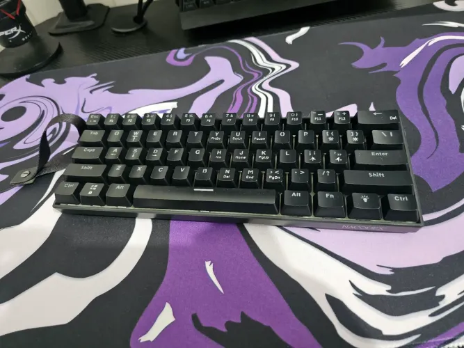Teclado Mecânico AJAZZ NK61 RGB Gamer 61 Teclas USB Switch Mecânico 
