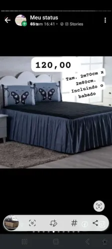 Colcha casal com Fronhas borboleta ?
