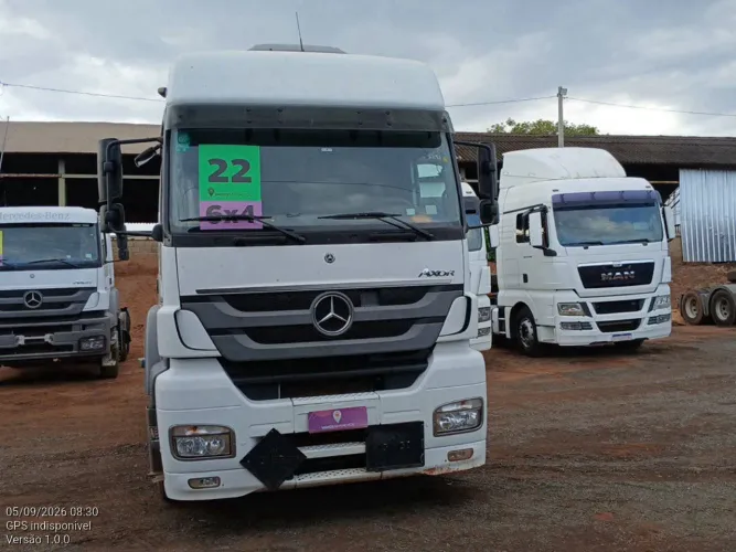Mercedes-Benz Axor 2644 S/36 6X4E5 2022/2022 Vamos Seminovos Ribeirão Preto
