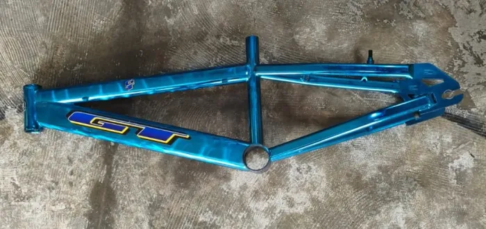 Bicicleta BMX - Quadro BMX Aro 20 Marca GT Modelo Dyno AzuL 