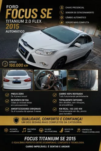Ford Focus Sed. Ti./ti.plus 2.0 16V Flex AUT 2015
