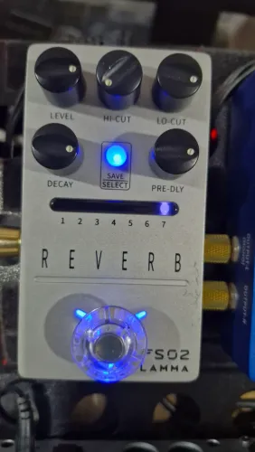 Pedal de Reverb Flamma - Guitarra