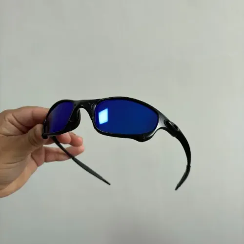 Oakley Juliet Azul Espelhado Polarizado UV400 Promoção