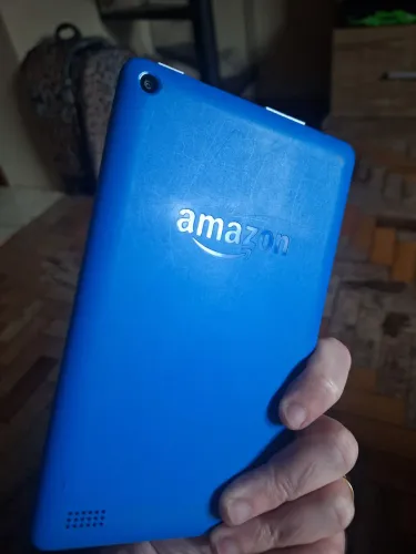 Tablet Amazon Fire 7 (5ª Geração) Azul 8GB - Funcionando Perfeitamente