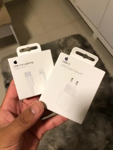 Carregador Original Apple 20w Fonte+Cabo! GARANTIA DE 90 DIAS!!!!!!!!