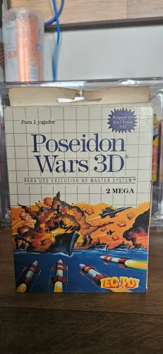 Poseidon Wars 3D master system tectoy original 