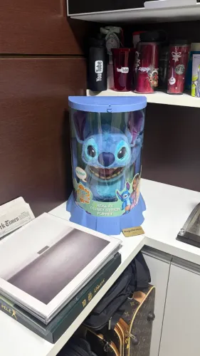 Stitch Animatrônico RealFX 120 sons, mexe orelha, olhos e sensor de toque em Av.Paulista