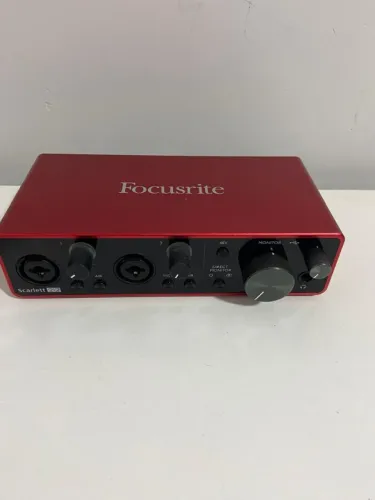 OPORTUNIDADE! Interface de Audio Scarlet Focusrite 2i2 3ª geração IMPERDIVEL!