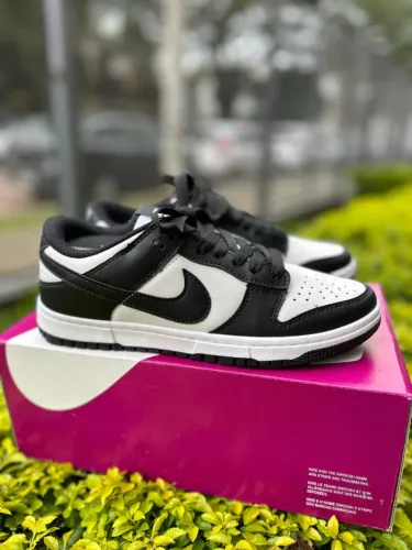 Tênis Nike SB Dunk Panda Premium Unissex Preto/Branco (2 Cadarços)