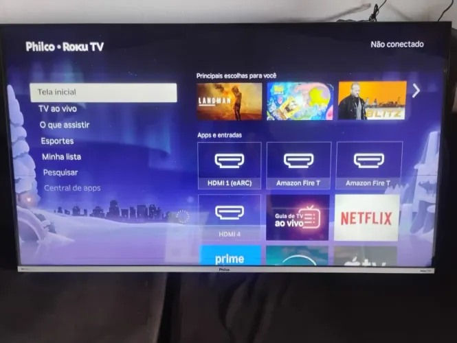 TV PHILCO 50 POLEGADAS PARA CONSERTO OU USO 