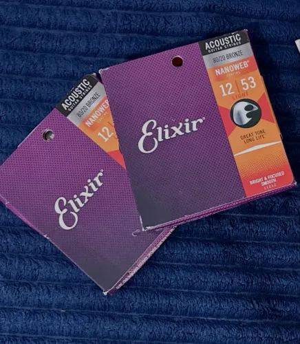 Elixir acoustic nano web 012
