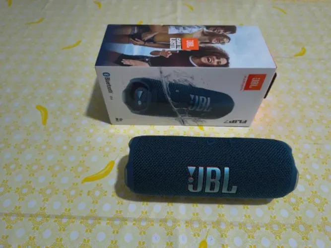 Caixa de Som JBL Flip 7 Original - Pouco Uso / Como Nova