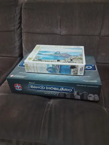 Banco Imobiliário Edição Luxo e Quebra-Cabeça do Rio de Janeiro