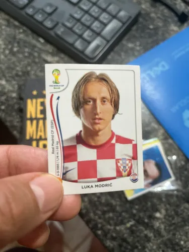 Figurinha Luka Modric Álbum da Copa do Mundo 2014