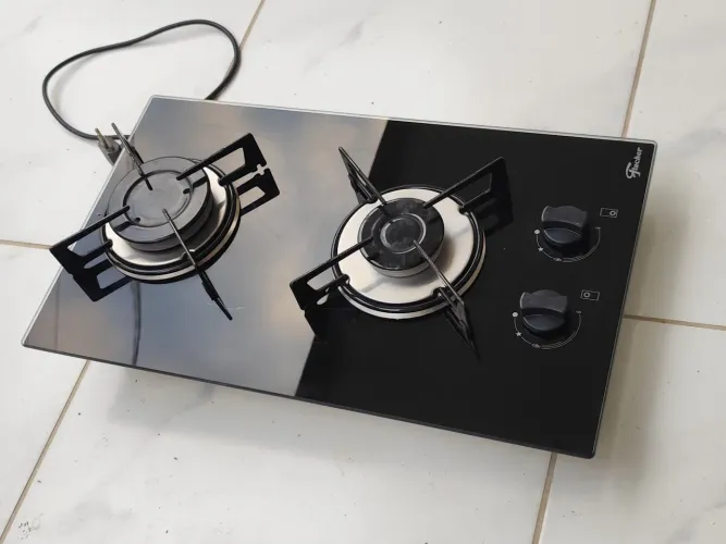 Fogão cooktop duas bocas