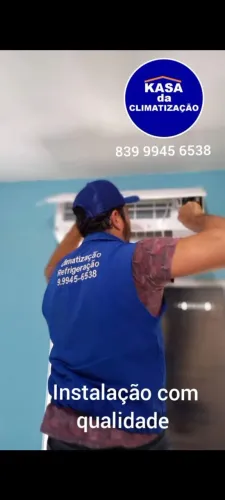Instalação de ar condicionado