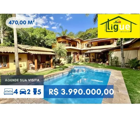 Cond. Vila de São Fernando - 4 stes, 2 escritórios, gourmet, casa hóspedes!