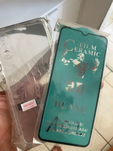 Capinha e película cerâmica A2