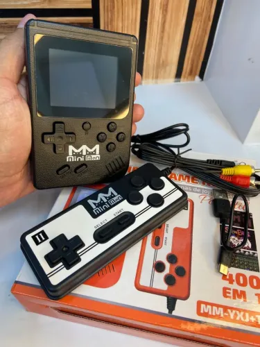 Mini Vídeo Game Retrô 400 Jogos com Controle MM-YXJ+1 Minimen