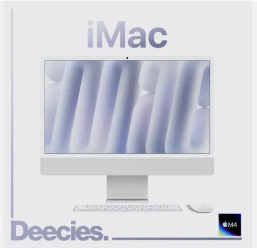 Apple M4 24 polegadas iMac 10 núcleos CPU 10 núcleos GPU 16GB Ram 256GB SSD verde nano 