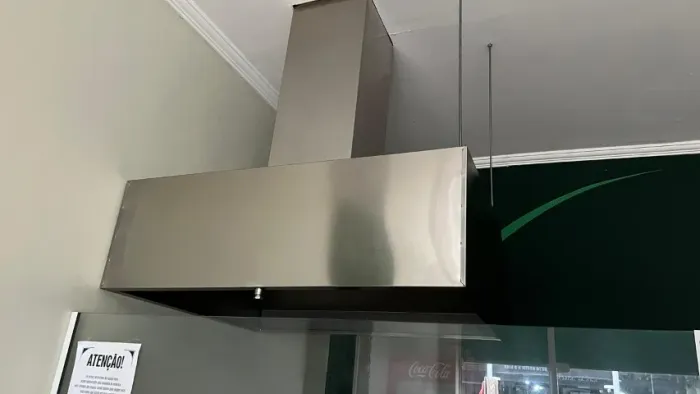 COIFA de Aço INOX