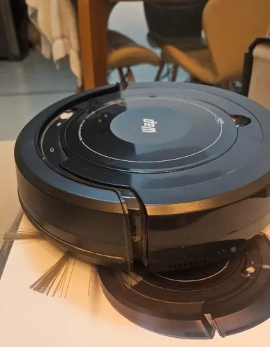 Aspirador De Pó Robô 3 Em 1 Robot W100 Preto Wap Bivolt