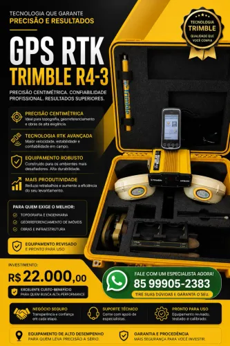 GPS RTK TRIMBLE R4 modelo 3