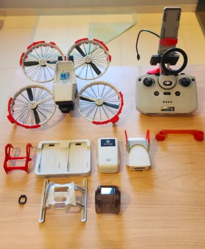 SUPER KIT DJI FLIP FLY MORE [2026] SOMENTE 8 CICLOS IMPECÁVEL - Oportunidad única e 