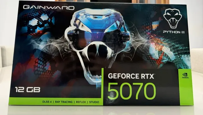 Placa de vídeo GeForce RTX 5070 Gainward 