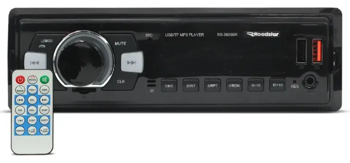 Radio Automotivo Roadstar Rs2605br Plus Mp3 Bt Usb 4x48w