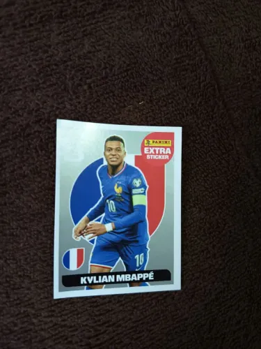 Figurinha Rara Kylian Mbappé Prata 2026