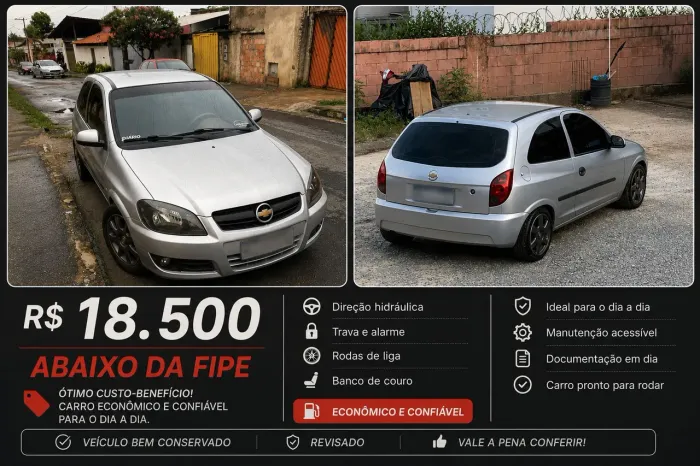 Chevrolet Celta Life/ LS 1.0 MPFI 8V Flexpower 3P 2009