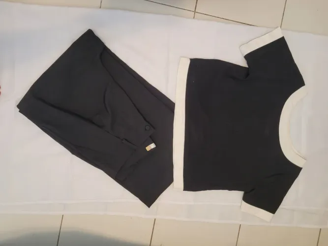 Conjunto Balck White! $ 150