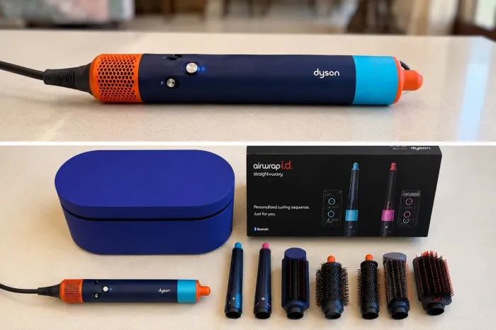 Dyson Airwrap i.d. Straight+Wavy - Completo com estojo e caixa