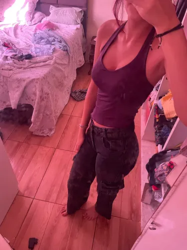 calça jeans preta